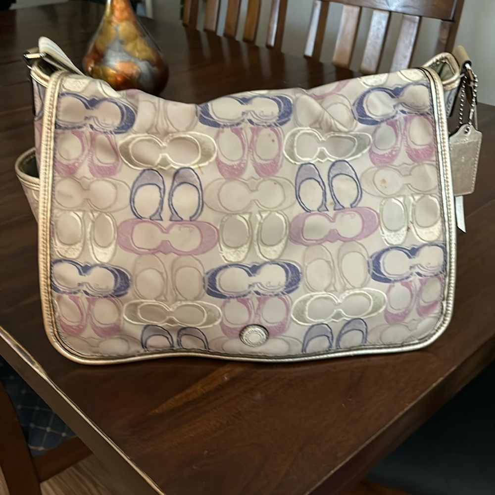Coach diaper bag